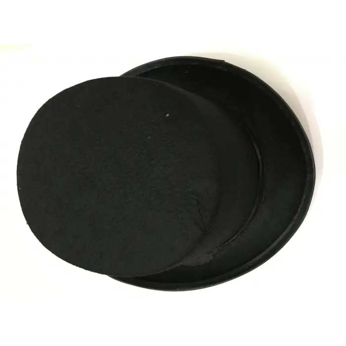 Yetişkinler İçin Siyah Renk Ringmaster Sihirbaz Şapkası Fötr Şapka 15 Cm