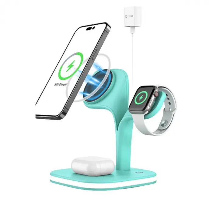 Ym-ud22 Kablosuz Şarj Masaüstü Set - Yeşil