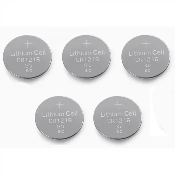 Yuma CR1216 Süper Lityum 3V 5’li Kart Düğme Pil