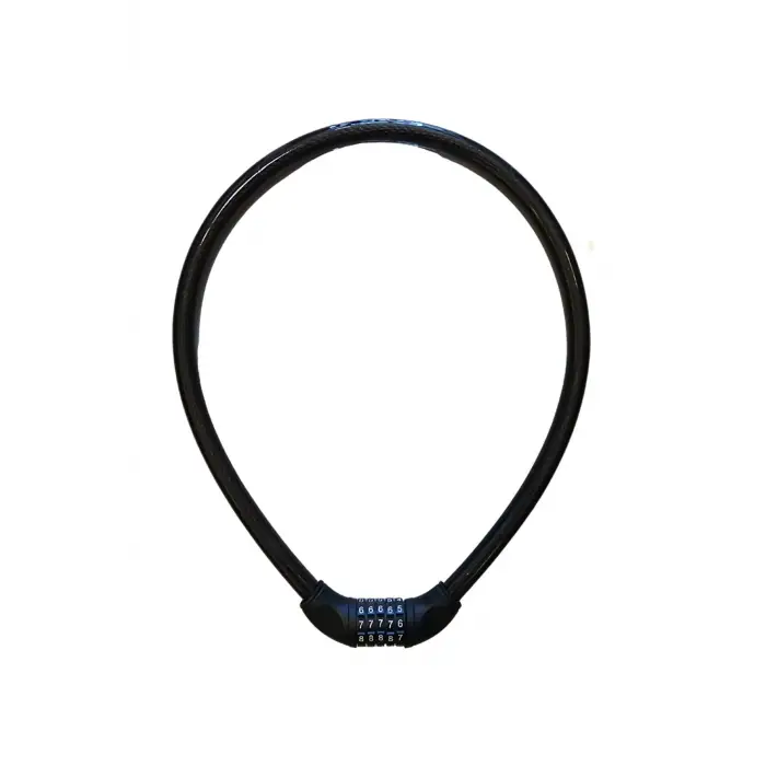 Yuma Ym-747 120cm 20mm 5 Şifreli Siyah Motorsiklet Kilidi