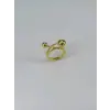 14 K Gold Kaplamalı Yüzük