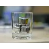 4lü Çelik Metal Kaplama Viski Taşı Soğutma Buz Küpü