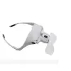 5 Lens 1.0x3.5x, 2led Işıklı  Ile Ayarlanabilir Gözlük Büyüteç9892b2