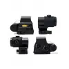 558g43 Xps2 Hedef İşaretleyici Red Dot  Holografik Nişangâh, 5x Büyütmeli Setsiyah