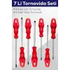 7li Tornavida Seti (4  Düz Tornavida 3  Yıldız Tornavida)