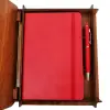 Ahşap Kutulu Defter Kalem
