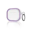 Airpods Pro 2 (2.nesil) Shiny Şeffaf Kılıf - Mor