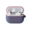 Airpods Pro 2 (2.nesil) Spor Delikli Kılıf - Mavi-pembe