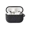 Airpods Pro 2 (2.nesil) Spor Delikli Kılıf - Siyah-siyah