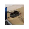 Akım Korumalı Priz 2 Usb + 2 Type-c Girişli 2 Metre Kablosu Anahtarlı Ve Duvara Monte Edilebilir