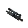 Antika Tarz Dekoratif Pirinç Misket Pencere Kolu - 165x32 Mm, Oksit