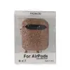 Apple Airpods 2 (2.nesil) Spell Simli Kılıf - Rose Gold