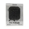 Apple Airpods 2 (2.nesil) Spell Simli Kılıf - Siyah