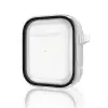 Apple Airpods 4 (4.nesil) Shiny Şeffaf Kılıf - Siyah