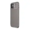 Apple İphone 11 Kılıf Auto Focus Karbon Kapak - Gri