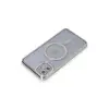 Apple İphone 11 Kılıf Joke Simli Magneticsafe Kılıf - Gümüş