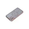 Apple İphone 11 Kılıf Joke Simli Magneticsafe Kılıf - Pembe