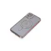 Apple İphone 11 Kılıf Joke Simli Magneticsafe Kılıf - Pembe