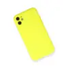 Apple İphone 11 Kılıf Nano İçi Kadife Silikon - Sarı