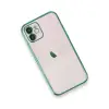 Apple İphone 11 Kılıf Razer Lensli Silikon - Yeşil