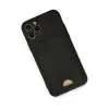 Apple İphone 11 Pro Kılıf Kelvin Kartvizitli Silikon - Siyah