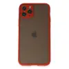 Apple İphone 11 Pro Kılıf Montreal Silikon Kapak - Kırmızı