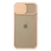 Apple İphone 11 Pro Kılıf Palm Buzlu Kamera Sürgülü Silikon - Pembe