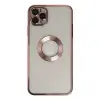 Apple İphone 11 Pro Kılıf Slot Silikon - Rose Gold
