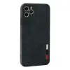 Apple İphone 11 Pro Max Kılıf Loop Deri Silikon - Lacivert