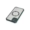Apple İphone 11 Pro Max Kılıf Prag Magneticsafe Kapak - Koyu Yeşil