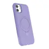 Apple İphone 11 Regal Magsafe Standlı Kapak - Lila