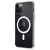 Apple İphone 12 Kılıf Magneticsafe Şeffaf Silikon - Şeffaf
