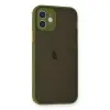 Apple İphone 12 Mini Kılıf Montreal Silikon Kapak - Açık Yeşil