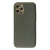 Apple İphone 12 Pro Kılıf Coco Karbon Silikon - Füme
