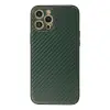 Apple İphone 12 Pro Kılıf Coco Karbon Silikon - Yeşil
