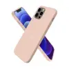 Apple İphone 12 Pro Kılıf First Silikon - Pudra