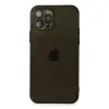 Apple İphone 12 Pro Kılıf Fly Lens Silikon - Siyah