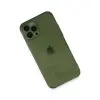 Apple İphone 12 Pro Kılıf Fly Lens Silikon - Yeşil