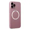 Apple İphone 12 Pro Kılıf Jack Magneticsafe Lens Silikon - Rose Gold