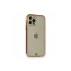 Apple İphone 12 Pro Kılıf Liva Taşlı Silikon - Pembe