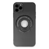 Apple İphone 12 Pro Kılıf Lukka Magneticsafe Kapak - Siyah
