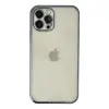 Apple İphone 12 Pro Kılıf Razer Lensli Silikon - Lacivert