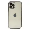Apple İphone 12 Pro Kılıf Razer Lensli Silikon - Siyah
