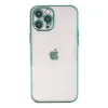Apple İphone 12 Pro Kılıf Razer Lensli Silikon - Yeşil