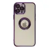 Apple İphone 12 Pro Kılıf Slot Silikon - Mor