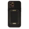 Apple İphone 12 Pro Max Kılıf Coco Elit Kapak - Siyah