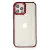 Apple İphone 12 Pro Max Kılıf Dora Kapak - Kırmızı