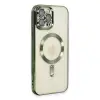 Apple İphone 12 Pro Max Kılıf Kross Magneticsafe Kapak - Koyu Yeşil