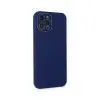 Apple İphone 12 Pro Max Kılıf Lansman Glass Kapak - Sky Blue
