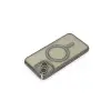 Apple İphone 13 Kılıf Joke Simli Magneticsafe Kılıf - Gri